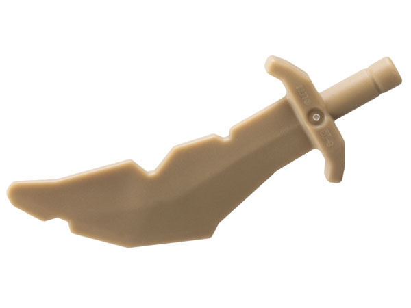 LEGO Minifigures - Lego USED - Dark Tan Minifigure Weapon Sword ...