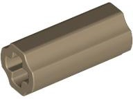 Technic, Axle Connector 2L (Smooth with x Hole + Orientation)