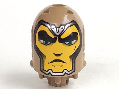 Large Figure Head with Kentis, Sir Pattern