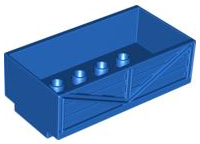 Duplo, Train Wagon (fits 2 x 6 car / train bases)