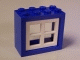 Window 2 x 4 x 3 - Solid Studs with White Pane (4132 / 4133)
