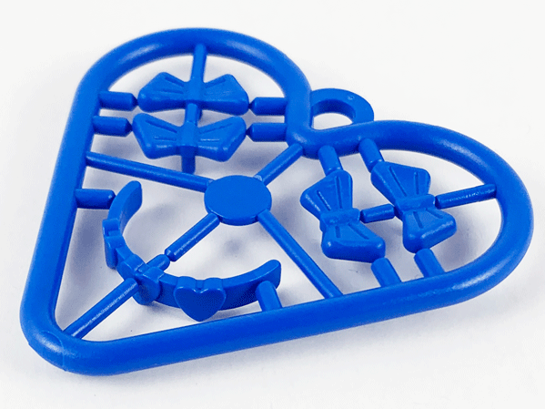 Belville, Clothes Accessories - Complete Sprue - Small Bows and Hairband