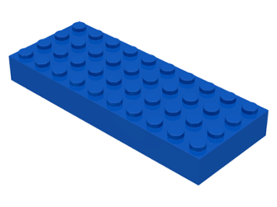 Lego 1 schwarze dicke Bauplatte 4x10  6212 Set 6332 10018 2234 6636 7035 