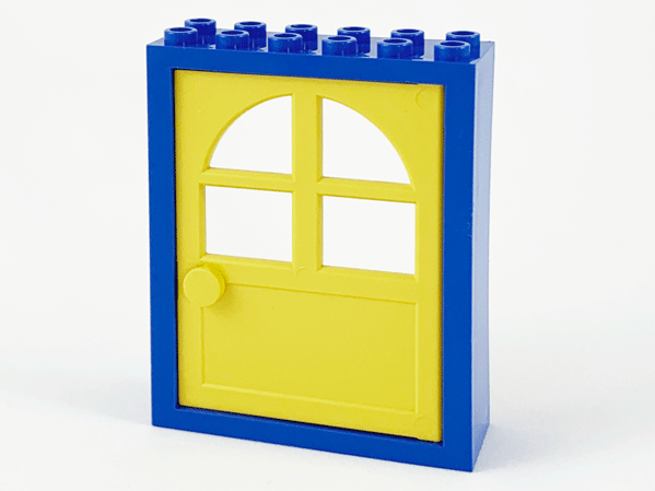 Door, Frame 2 x 6 x 6 FreeStyle with Yellow Door (6235 / 600)