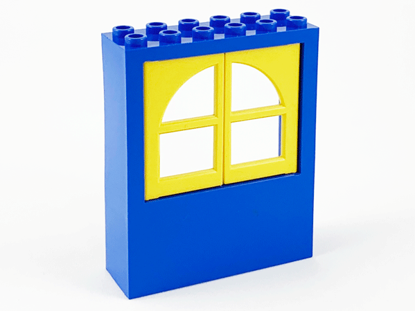 Window 2 x 6 x 6 FreeStyle with 2 Yellow Panes (6236 / 601)