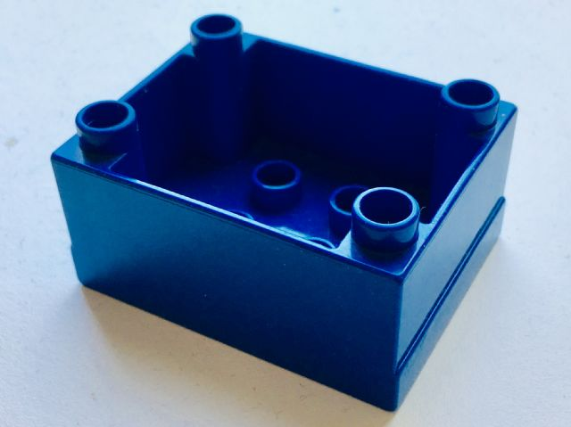 Duplo, Train Locomotive Cabin Base 3 x 4 x 1 1/2