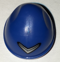 Minifigure, Headgear Cap, Beanie with Silver Boomerang Pattern