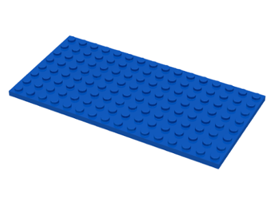 Black Plate Base 8x16 studs 92438 Brand New & Genuine LEGO 