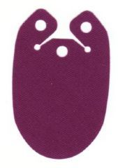 Mini Doll, Cape Cloth, Friends, Round Bottom with 3 Small Top Holes