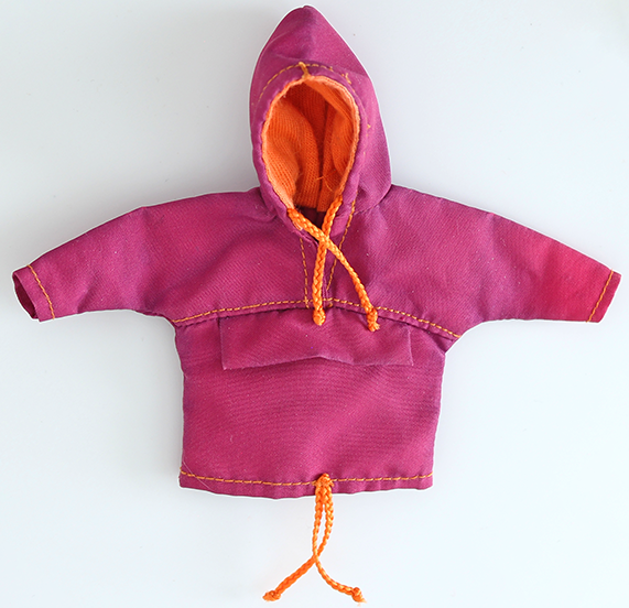 Scala, Clothes Female Jacket with Hood with Orange Interior