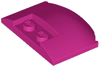 Wedge 3 x 4 x 2/3 Triple Curved