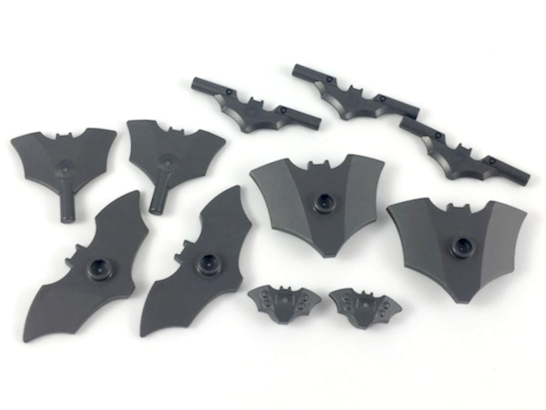 1 x LEGO 37720 Pack Batarang 11 Weapons Batman NEUF NEW pearl dark gray 