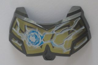 Large Figure Chest Armor Small with Chi and Gold (Lion) Pattern