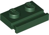 Plate, Modified 1 x 2 with Door Rail
