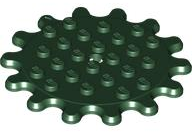 Plate, Round 6 x 6 Gear 14 Tooth