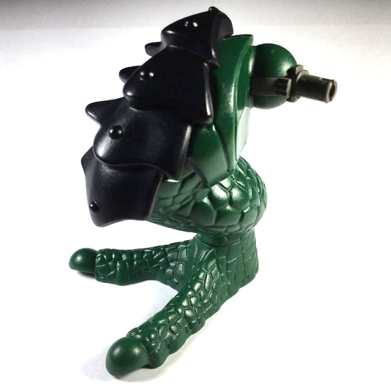 Galidor Limb Leg Euripides, Right with Black Armor and Dark Gray Rotation Joint Pin