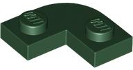 Plate, Round Corner 2 x 2 with 1 x 1 Cutout