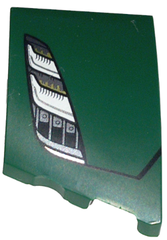 Wedge 3 x 2 Right No Studs with Lotus Evija Car Headlight Pattern