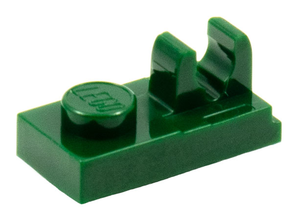 Lego 4x Plate Modified 1x2 Clip on Top rouge/red 92280 NEUF 