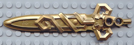 Large Figure Weapon, Sword Sir Rascus with Axle