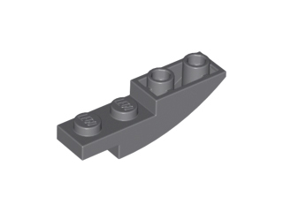 Curved Inverted Select Colour S9 LEGO 13547 4X1 Slope