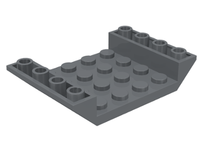 V Lego Inverted Slopes Dark Bluish Gray 45 degree New Lot of 20