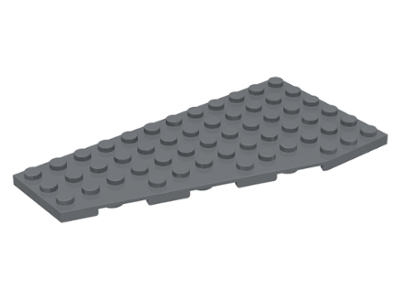 2x Lego ® 12x6 Plate Wedge New-Light Grey 30355 30356 Light Bl Gray PLATES