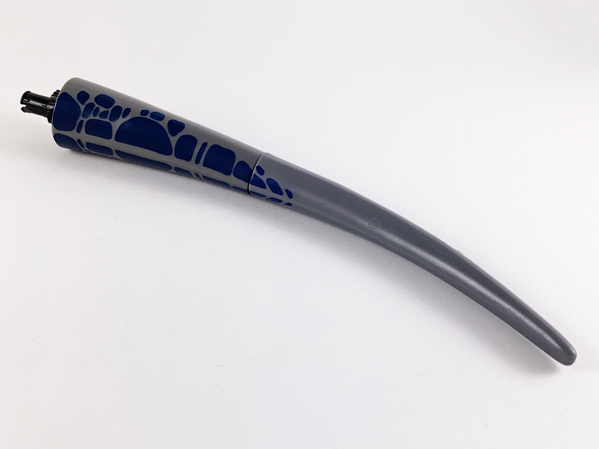 Dinosaur Tail Baryonyx with Pin and Dark Blue Spots Pattern