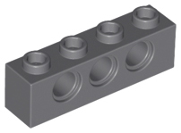 Set of 10 NEW Technic Bricks 1 X 4 with Holes  BLUE LEGO LEGOS 