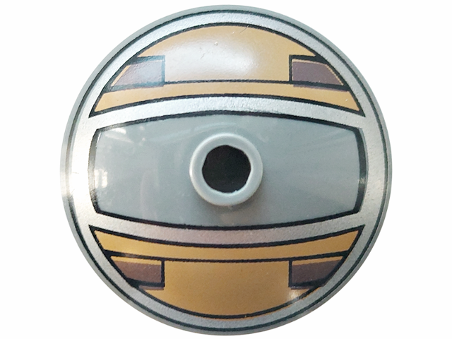 Dish 3 x 3 Inverted (Radar) with SW Embo Hat Pattern