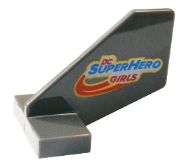 Tail Shuttle, Small with 'DC SUPER HERO GIRLS' Pattern