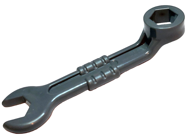 Duplo Utensil Wrench with Ridged Handles