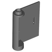 Door 1 x 3 x 3 Right - Open Between Top and Bottom Hinge