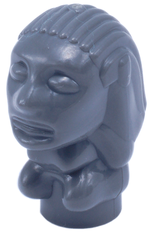 Minifigure, Utensil Peruvian Temple Idol (Golden Idol) Type 1 - Mold Position Number on Back, without Reinforced Inside