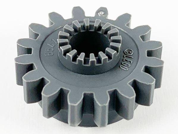 Technic, Gear 16 Tooth with Clutch, Toothed Center