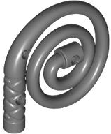 Minifigure, Weapon Whip Coiled - 3 Holes