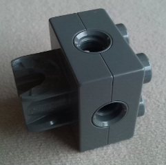 Duplo, Toolo Brick 2 x 2 with Holes and Clip