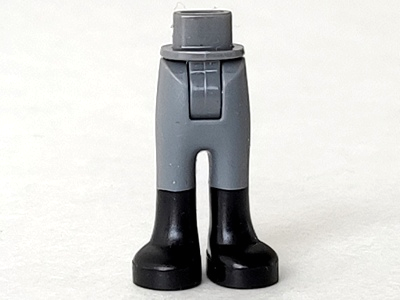 Mini Doll Hips and Trousers with Back Pockets with Black Boots Pattern - Thick Hinge