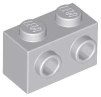 Choose Quantity Lego Brique Brick 1x2 2 Studs 11211 gray/gris/grau 