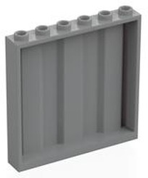 Panel 1 x 6 x 5 with Corrugated Profile