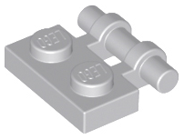 QTY 5 Dark Bluish Gray Plate 1 x 2 w Handle on Side LEGO Parts No 2540 