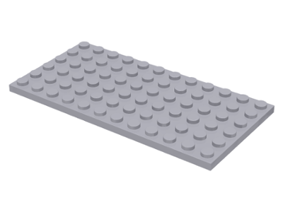 LEGO 2 x Basisplatte Bauplatte Grundplatte schwarz Black Plate 6x12 3028 302826