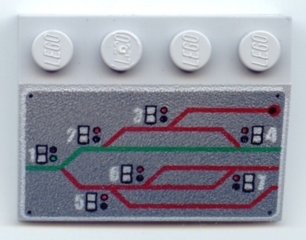 Slope 33 3 x 4 with Train Railyard Switching Pattern