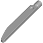 Minifigure, Weapon Sword Blade with Bar End (SW Darksaber)