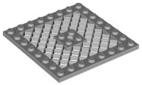 Plate 8x8 avec grille - Pièce LEGO® 4151b - Super Briques
