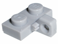 hinge flat 1x2 Locking NEW NEW 6 x Lego 44567 Eyelet Plate Hinge Dark Grey 