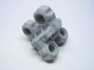 Technic, Spike Connector Flexible with 4 Holes Perpendicular