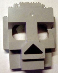 Rock Skull 4 x 10 x 10 Panel