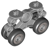 Duplo Airplane Landing Gear Large with 4 Wheels