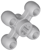 Technic, Gear Knob Cog Wheel with Axle Hole (x Orientation)